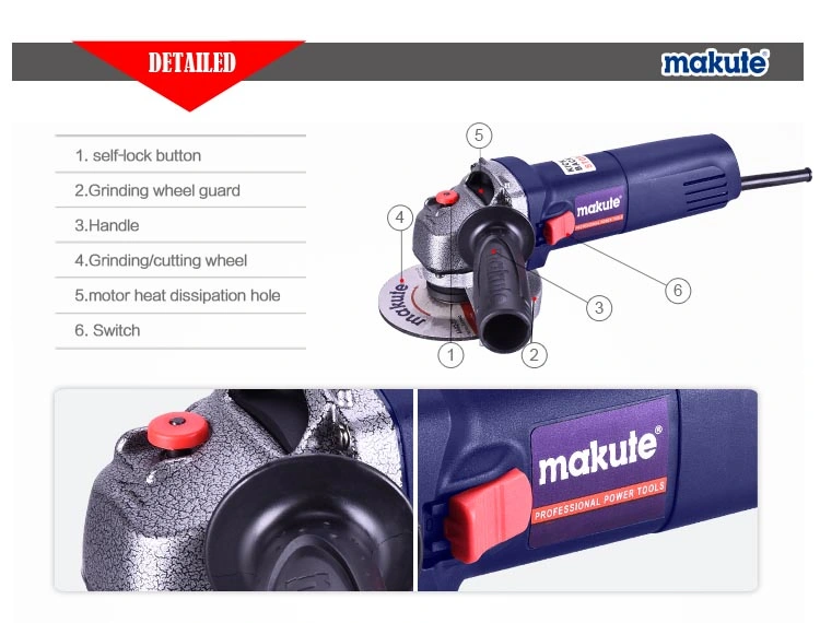 Professional Quality Power Tools115mm 800W Angle Grinder