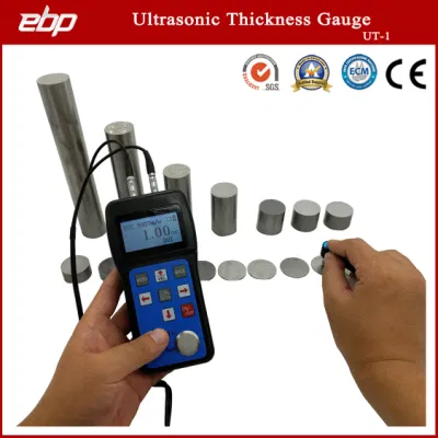 Misuratore di spessore ad ultrasuoni portatile con precisione di 0,01 mm Ut